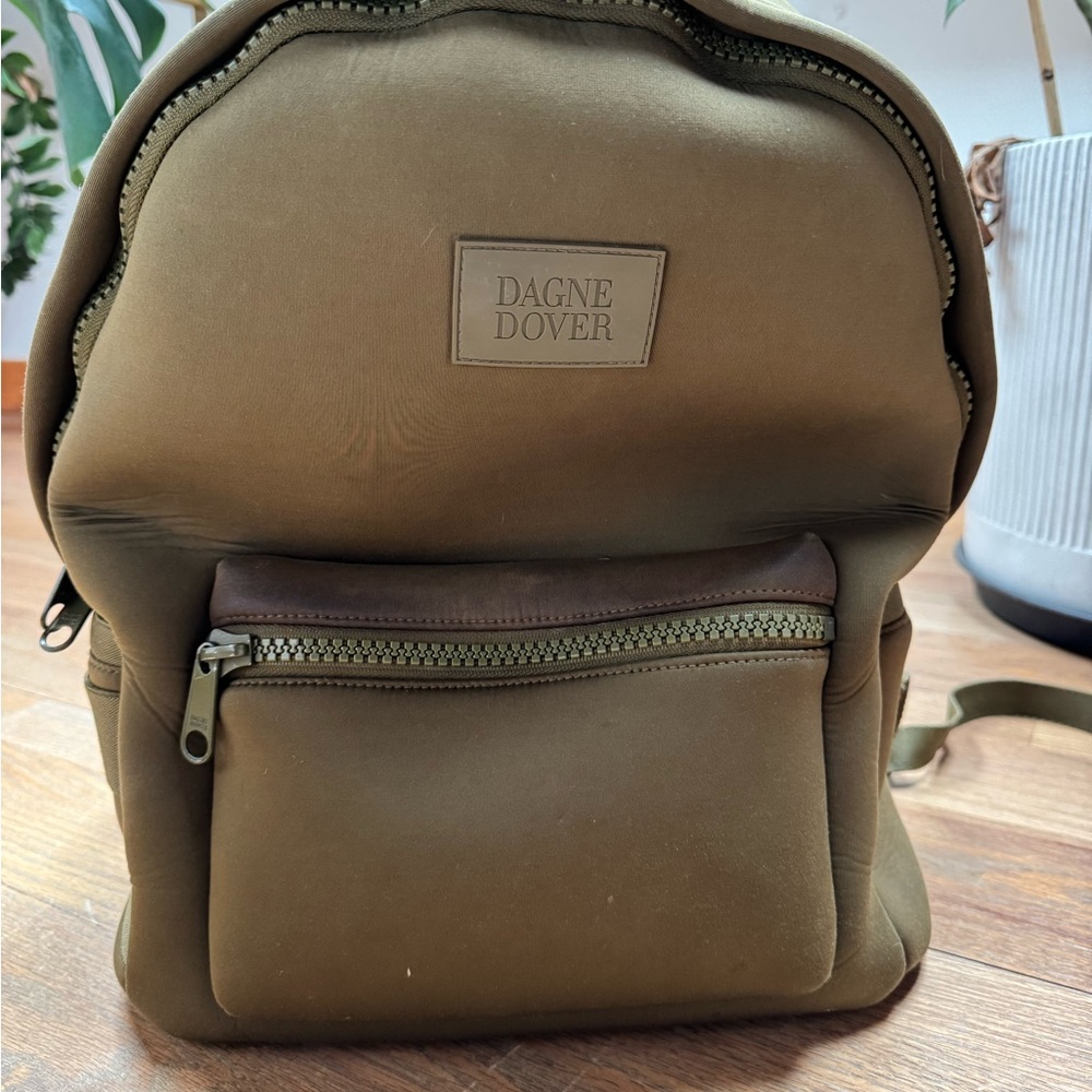Dagne Dover “Dakota” Olive Backpack